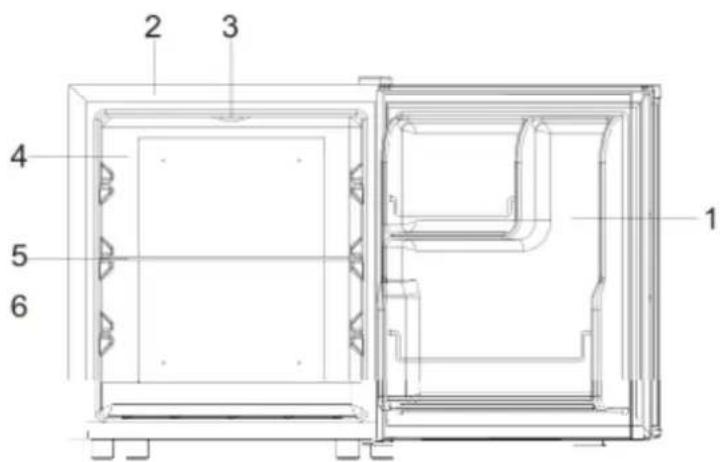 Orbegozo NVE 4700 - PARTS AND FEATURES - 1