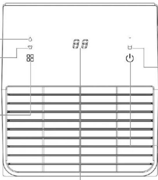 Orbegozo DH 1041 - BUTTON mode - 1