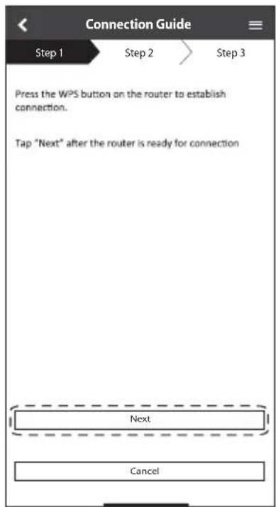 PANASONIC CSZ35XKEW - Netzwerkverbindung im WPS-Modus (Methode 1) - 1