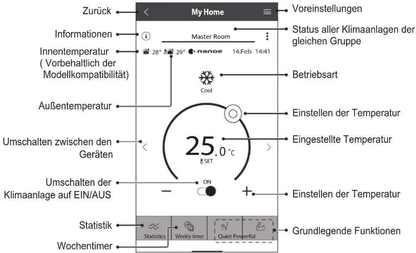 PANASONIC CSZ35XKEW - Starten Sie die Anwendung - 3