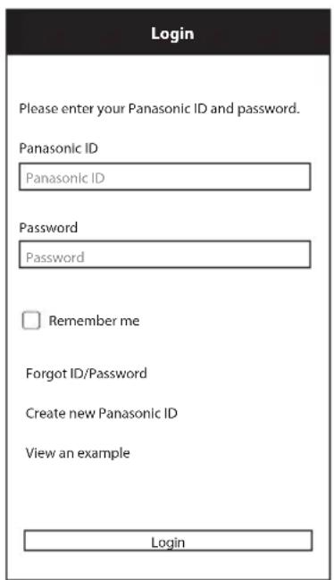 PANASONIC CSZ35XKEW - Crear nuevo ID de Panasonic - 1