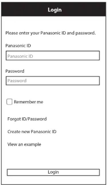 PANASONIC CSZ35XKEW - Create New Panasonic ID - 1