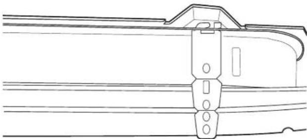 WHIRLPOOL WDP560HAMB - Insert bracket - 1