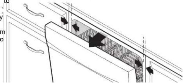 WHIRLPOOL WDP560HAMB - Check inner spacing - 1