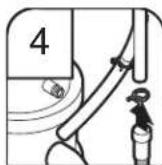 WHIRLPOOL WDP560HAMB - Option c : broyeur de déchets - avec brise-siphon - 6