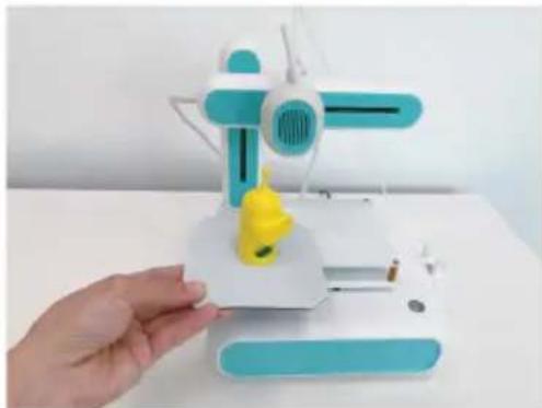 Renkforce Cube One - Removing printed models - 2