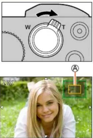 PANASONIC Lumix DCTZ96D - Déplacez la commande de zoom du côté T. - 4