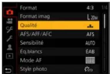PANASONIC Lumix DCTZ96D - Appuyez à plusieurs reprises sur la touche [≠]jusqu'à ce que l'écran d'enregistrement ou de lecture réapparaisse. - 1
