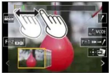 PANASONIC Lumix DCTZ96D - Faites glisser pour sélectionner l'image que vous souhaitez sauvegarder comme photo. - 2