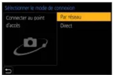 PANASONIC Lumix DCTZ96D - Modification de la méthode de connexion Wi-Fi - 1