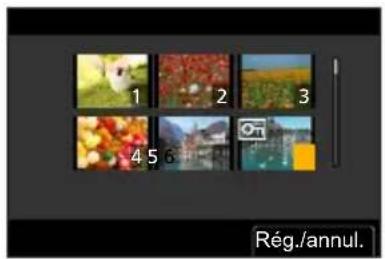 PANASONIC Lumix DCTZ96D - Lorsqu'un écran similaire à celui de droite est affiché : - 1