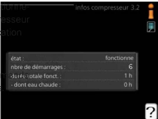 Nibe F125512 - INFOS compresseur - 1