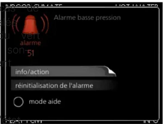 Nibe F125512 - Gestion des alarmes - 1