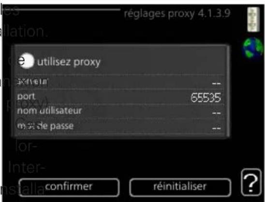 Nibe F125512 - Réglages PROXY - 1