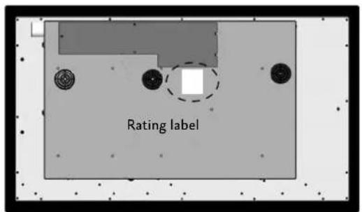 Hestan KICS36MS - RATING LABEL - 1