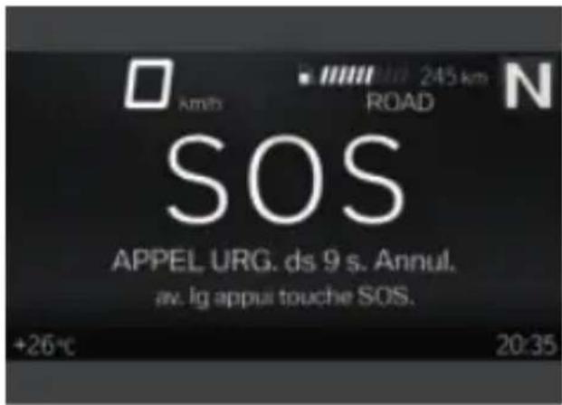 BMW R 1250 R (2022) - Appel d'urgence manuel acondition préalable - 3