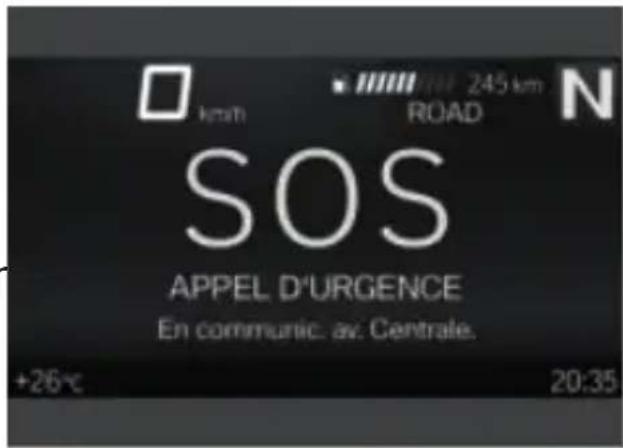 BMW R 1250 R (2022) - Appel d'urgence manuel acondition préalable - 2
