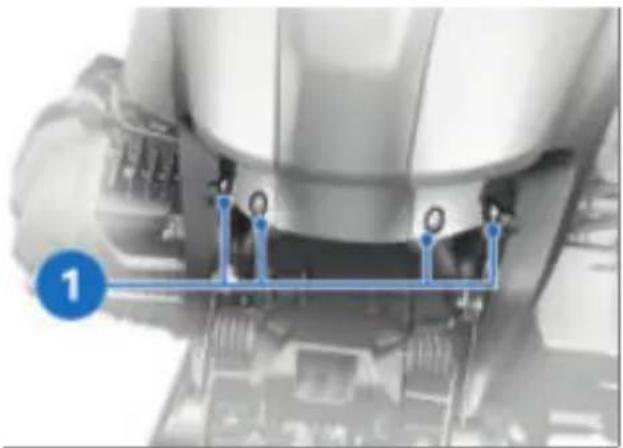 BMW R 1250 R (2022) - Remplacer la cartouche de filtre à air - 1