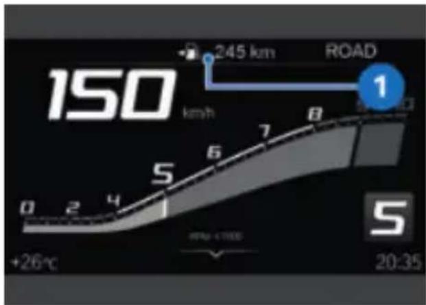 BMW R 1250 R (2022) - Autonomie - 1