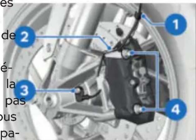 BMW R 1250 R (2022) - Dépose de la roue avant - 1