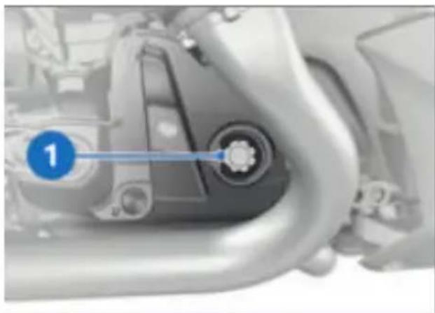 BMW R 1250 R (2022) - Interprétation erronée du volume d'huile, car le niveau d'huile dépend de la température (le niveau d'huile monte avec la température) - 4