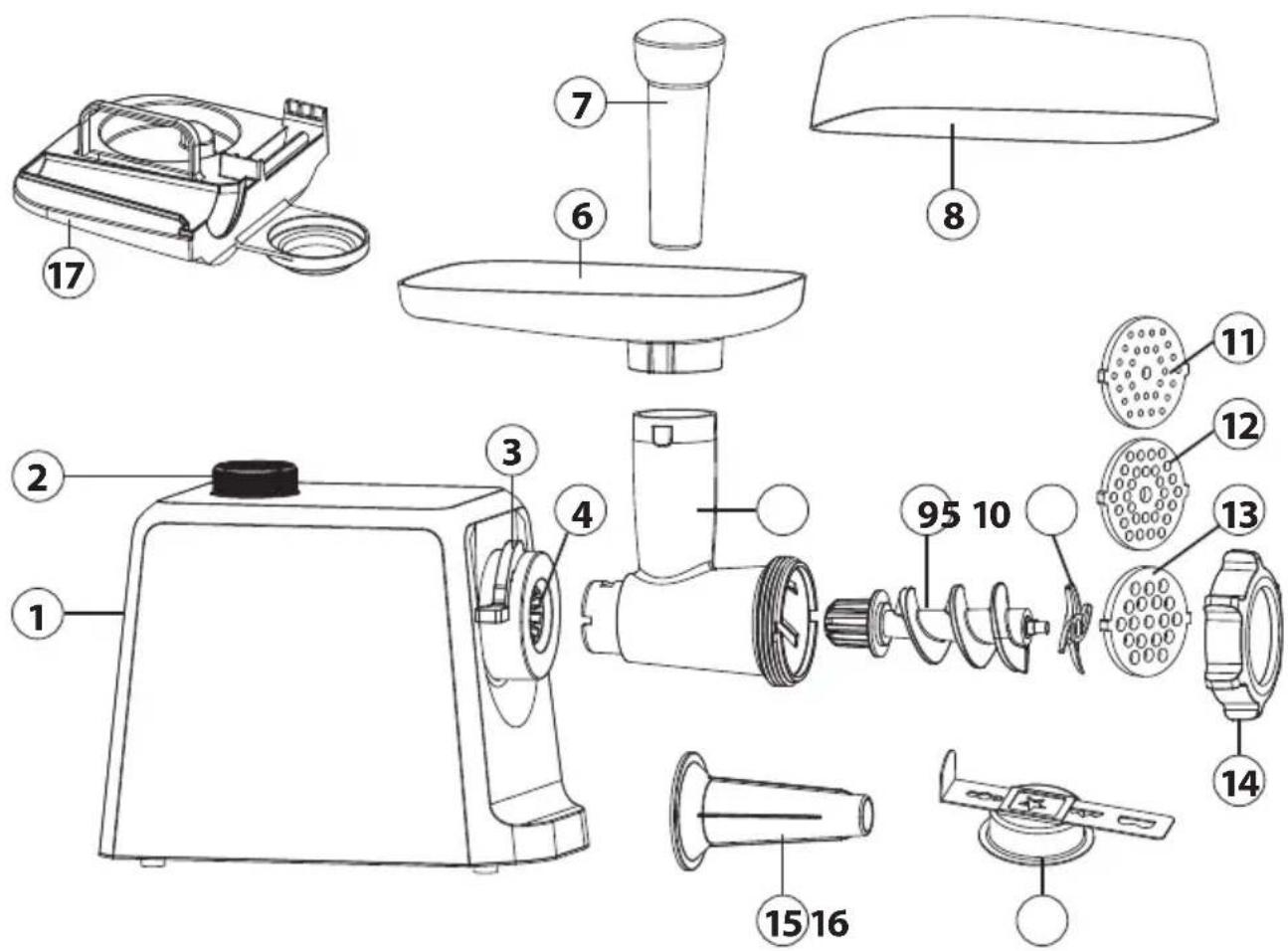CASO FW 2500 - 4.1.1мясорубки - 1