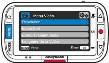 NEXT BASE 320XR - Menus - 1