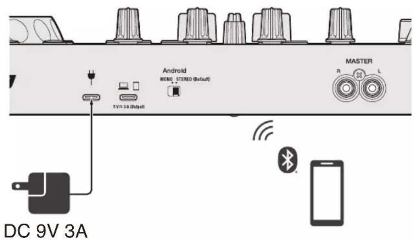 PIONEER DDJFLX4 - Connexion via bluetooth - 1