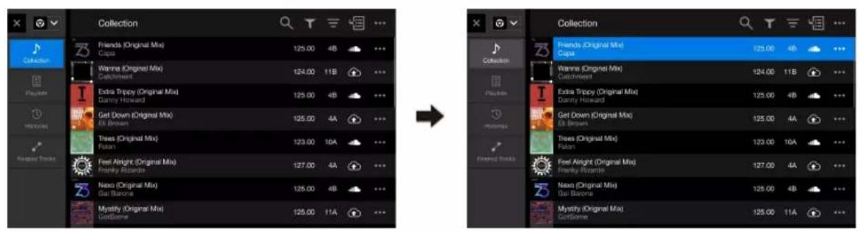 PIONEER DDJFLX4 - Chargement d'un morceau de musique sur un deck - 2