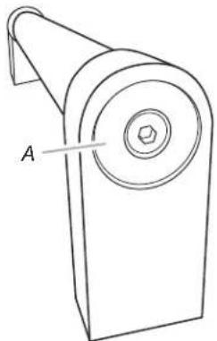 KITCHENAID KRFF305EBL - Dépose et remplacement des médaillons de poignée (option) - 1