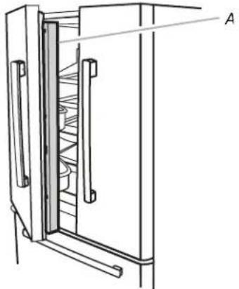 KITCHENAID KRFF305EBL - Ouverture et fermeture des portes - 1
