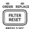 KITCHENAID KRFF305EBL - Filter Reset - 1