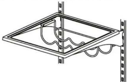 KITCHENAID KRFF305EBL - To remove and replace the wine rack: - 1
