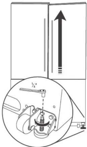 KITCHENAID KRFF305EBL - Cierre y alineamiento de las puertas - 3