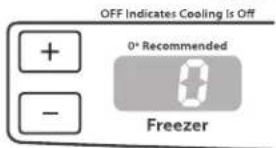 KITCHENAID KRFF305EBL - Temperature Controls - 1