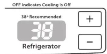 KITCHENAID KRBX109EBL - To Adjust Set Point Temperatures: - 1