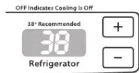 KITCHENAID KRBX109EBL - Recommended Settings - 2