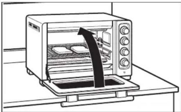 KITCHENAID KCO253BM - Utilisation du FOUR compact - 2