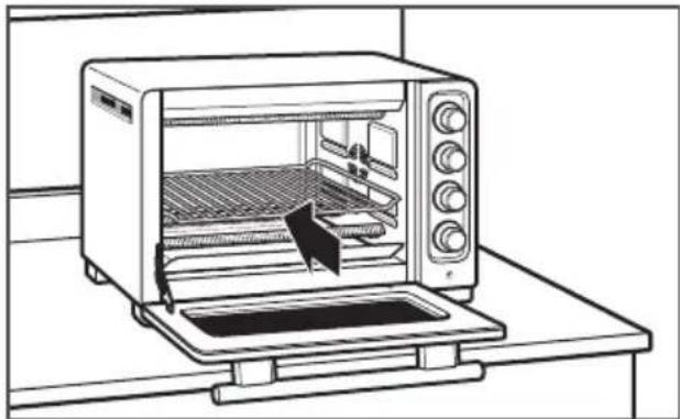 KITCHENAID KCO253BM - Utilisation du FOUR compact - 6