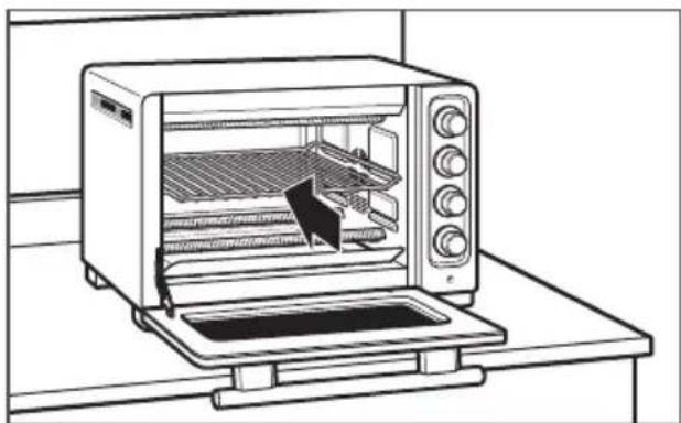 KITCHENAID KCO253BM - Utilisation du FOUR compact - 1