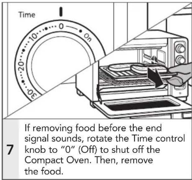 KITCHENAID KCO253BM - USING THE COMPACT OVEN - 1