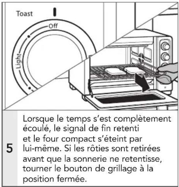 KITCHENAID KCO253BM - Utilisation du FOUR compact - 1