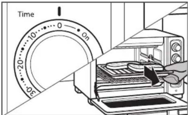 KITCHENAID KCO253BM - Utilisation du FOUR compact - 4