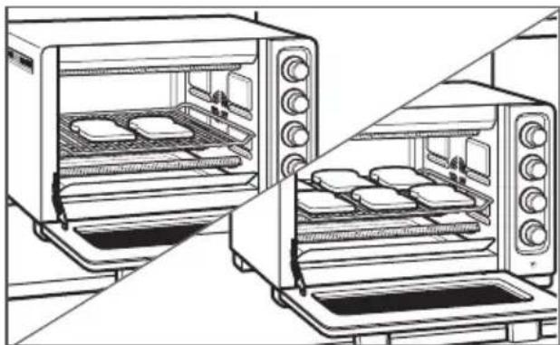KITCHENAID KCO253BM - Utilisation du FOUR compact - 1