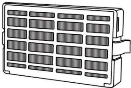 KITCHENAID KBFN406EPA - Instalación del filtro de aire - 1