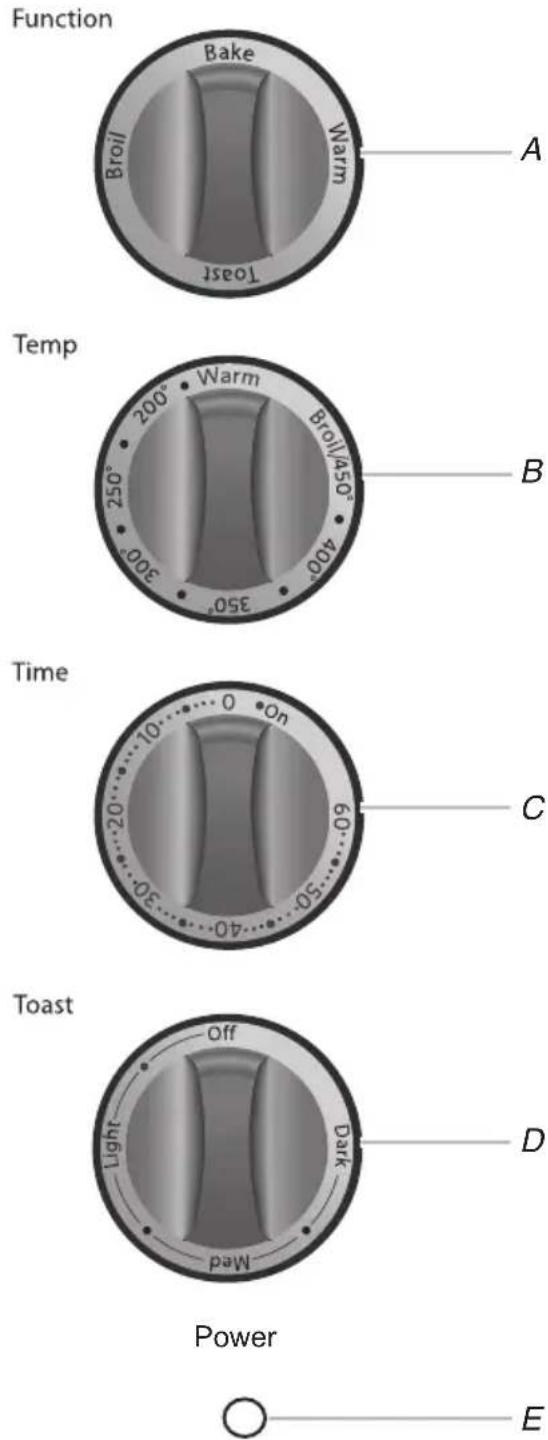 KITCHENAID KCO223QG - CONTROLES DEL HORNO PARA MOSTRADOR KITCHENAID® - 1