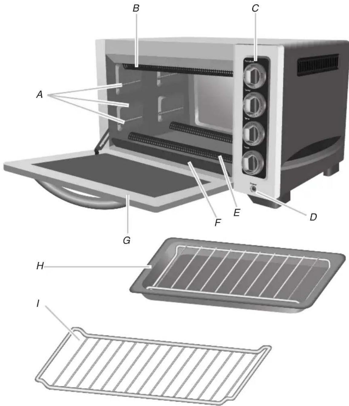 KITCHENAID KCO223QG - 12" (30.2 cm) Standard Model KCO222 Features - 1