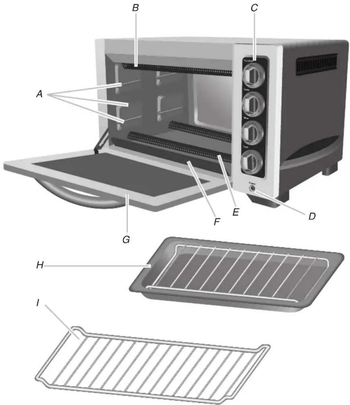 KITCHENAID KCO223QG - CHARACTERISTICAS DEL HORNO PARA MOSTRADOR KITCHENAID® - 1