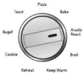 Pizza Toast Bake Bagel Asado Roast Cookie Broil Reheat Keep Warm