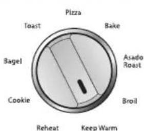 Pizza Toast Bake Bagel Asado Roast Broil Cookie Reheat Keep Warm